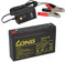 Batteria AGM BLEI 6V 7Ah compatibile 3-FM-7 20HR 3 FM 7 3FM7 6V 7Ah AGM al piombo gel 7,2 Ah 7,2 Ah 7 Ah 7,0 Ah 8 Ah + caricatore