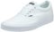 Herren Vans Größe 39,5, Doheny Sneaker Triple White Canvas Sportschuhe, Low-Top Turnschuhe für Herren, Leichte Herrenschuhe von Vans Active Wear Range (EU 39,5)