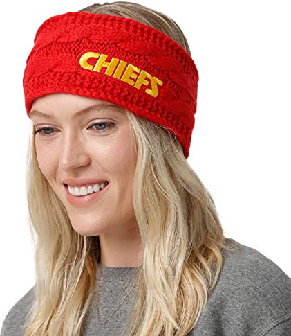 FOCO Kansas City Chiefs NFL Damen Stirnband Knit Fit