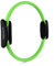 MSPORTS Pilates Ring Premium I Widerstandsring - Doppelgriff Pilates Yoga Ring 38 cm Übungskreis (Grün)