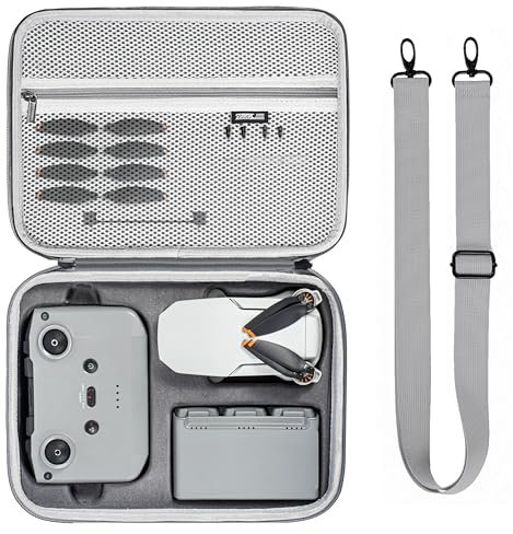 Tomat Mini 4K Carry Case Portable Travel Bag for DJI Mini 4K /Mini 2 SE Fly More Combo Drone Accessories