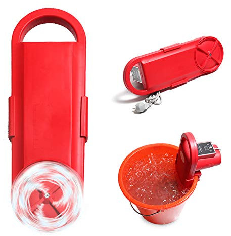 Dr.Lefran Lavatrice Portatile, Mini Dispositivo di Lavaggio per Vestiti elettrici, Lavatrice compatta elettrica da Viaggio e da Esterno, Adatta a Persone Singole, scapoli, ostelli