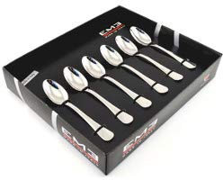 Set 6 pezzi Cucchiaino per moka Shark
