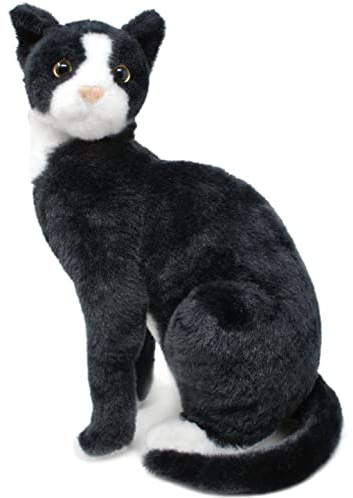 TigerHart Tate The Tuxedo Cat - 14 Inch Stuffed Animal Plush