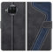 MOBESV Hülle für Xiaomi Mi 10T Lite Handyhülle, Lederhülle mit Kartenfach, Klapphülle mit Ständer, Flip Case Handytasche Schutzhülle, Modisch Schwarz