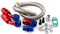 Turbo Rücklaufleitung Kit,MoreChioce Auto Turbo Öl Zuleitung AN10 Fitting Adapter Kit Turbo Ölzufuhrschlauch Auto Zubehör Kompatibel mit T3 T4 T04E T70 T60 T61