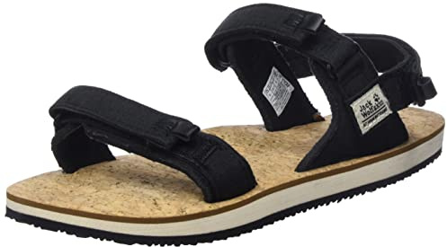 Jack Wolfskin Damen Ecostride 2 W Sandale, Phantom/Cork, 40.5 EU