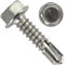 Bohrschrauben mit Sechskantkopf und Bund (Form K) 6,3x38 aus Edelstahl A2 V2A (100 Stück) nach DIN 7504 Blechschrauben OPIOL QUALITY®
