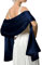 LumiSyne Damen Satin Chiffon Festlich Stola Schal Einfarbiger Leichter Schalverpackung Für Braut Brautjungfer Hochzeit Abendkleid Abschlussball