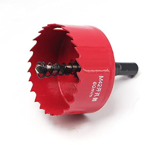 Punta per seghe a tazza in legno bimetallico da 16-200 mm per la lavorazione del legno Punta da trapano per legno fai da te, 140 mm, 1 pezzo