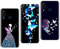 VLQI 3X Hülle für Wiko View 3 Transparent Silikon Handyhülle Mädchen Schmetterling Herz Motiv Weiche TPU Schutzhülle Schlank Dünn Handytasche für Wiko View 3