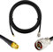 RANGEFUL N mâle étanche à SMA mâle 15m Cable coaxial 50ohm 5D-FB Ø7.5mm Câble d'extension exterieur à faible perte rallonge pour Routeur WIFI Radio Antenne LTE GSM Amplificateur 4G 5G 6G LTE Hotspot