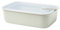 Mepal - Boîte de conservation alimentaire EasyClip - Boîte de rangement avec couvercle et fermeture à pression - Pour le micro-ondes, le four à vapeur et le congélateur – 1500 ml – Nordic white
