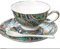 GATEZA Kaffeetasse Top Grade Kaffeetasse kreative europäische Teetasse Set und Untertasse Home Party Nachmittag Teecup Porzellan Nizza Frühstückstasse