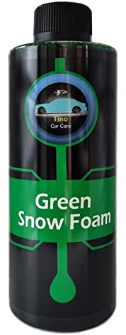 Tino Green Snow Foam – Bright Green Coloured Pre-Wash Foam for a Safe and Effective Dirt Removal (500ml)