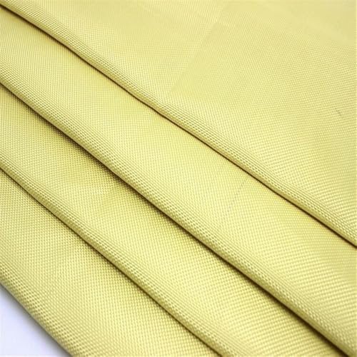 Yinxi 1pc 1m Breite Gelb Farbe Plain Kevlar Stoff Aramid Faser Tuch Kugelsichere Stoff for DIY Nähen Kleidung Weste Jacke (Size : 30cm)