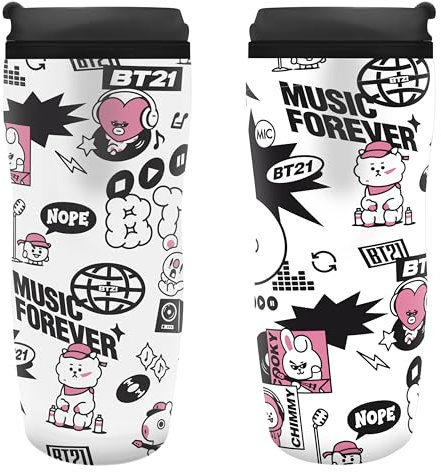 ABYstyle BT21 Reisebecher Music