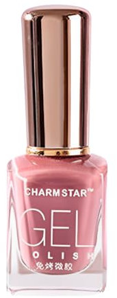 Nail Varnish Pearl Pink Long-lasting Quick Dry Nail Polish Low Odor Without UV Lamp Non-Toxic Formula Breathable For Woman Home DIY Nail Art Gift,15ml (005)
