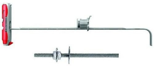 25PZ TASSELLO BASCULANTE DUOTEC 12 D CON BARRA M6X100 Ï foro mm.12