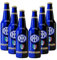 Bombeer Birra Originale By Christian Vieri dell'INTE.R - Puro Malto 6 Bottiglie di Vetro da 33cl - Made in Italy
