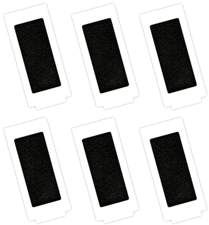 (6 Stück) HEPA -Filter für ECOVACS DEEBOT T30S/ T30S AI/ T30S CARE/ T30S Pro/ T30C Pro/ T30S Combo/ T30 Pro Omni/ T30 Omni/Yeedi M12 Pro+ Robot Vakuum -Reiniger, Ersatzteile Filter