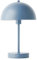 mokebo® LED Tischlampe kabellos, Akku Tischleuchte dimmbar & aufladbar mit USB-C 'Der Leuchtturm', Vintage Flowerpot Lampe, Pilz Lampe & Nachttischlampe Taupe Metall mit Batterie, warmweißes Licht