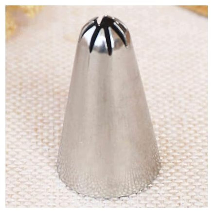 esmen Spritztüllen Creme-Zuckerguss-Tülle, Spritztülle, Edelstahl-Kuchendekorationstipps, Gebäck- und Backgeschirr-Spitze für die Küche zu Hause Kuchentüllen