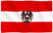 Runesol Österreich mit Adlerflagge, 91 x 152 cm, 3 x 5 Fuß, österreichische Wappenflagge, österreichisches Wappenbanner, Öse in jeder Ecke,