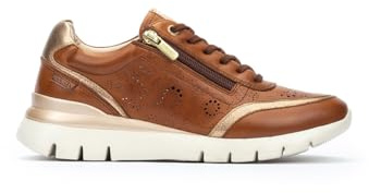 Pikolinos Sneakers in Leder CANTABRIA für Frauen Farbe Brandy
