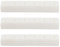 SG Store 3pcs 6 String Classical Guitar Nut Bone Nut 52x6x9mm Guitar Bridge Nuts Acoustic Guitar Bone for Classical Guitar Replacement (White)