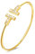 APUUESN Armreifen Sterling Silber Damen,Armreif S925,Goldene Armband Frauen mit Zirkonia,Buchstabe T Armbänder Gold,Schmuck,18.Geburtstag Mädchen,Geschenke für Freundin,Geburtstag,Jahrestag