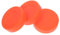 MUELODSIC 3 Pezzi Hockey Hockey Sintetico Palle da Hockey all'aperto colorato Disco all'aperto sostitutivi per Hockey Pratica dei da Hockey PVC Orange