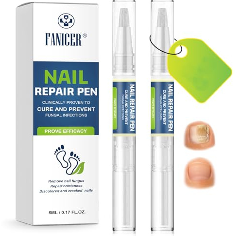 Stylos de Soins Pour les Ongles 2 Pièces,Stylo Nourrissant Ongles,Nourrissant et Apaisant pour Ongle,Restaure L'aspect Naturel de L'ongle,Adapté Hommes et Femmes