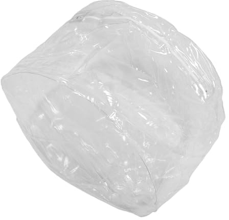FIXOSHEE Clear Stuffed Organizer Bean Bag Cover for Bedroom Plush Storage Bin Lightweight DIY Couch with Zippers Portable Sofa for Teen Storage Without Filling