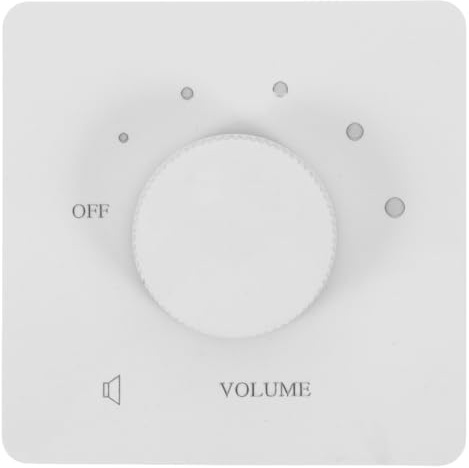 LALAFINA Audio Volume Control Switch Adjustable Tone Knob for Speaker Systems for Home Theater Audio Settings