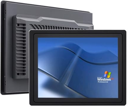 UMOBXKIFN 1PCS 15.6 18.5 19 21 pollici completamente chiuso display del monitor del computer industriale incorporato con interfaccia DVI touch screen capacitivo(18.5 inch DVI VGA)