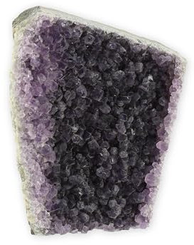 Budawi® Amethyst Druse Drusenstück naturbelassen Drusensegment Rohstück unbehandelt