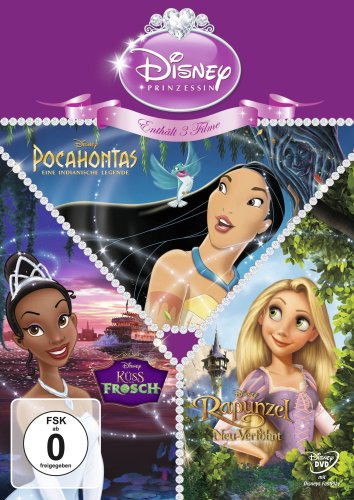 Prinzessinnen Dreierpack - Pocahontas/Küss den Frosch/Rapunzel - Neu verföhnt [3 DVDs]