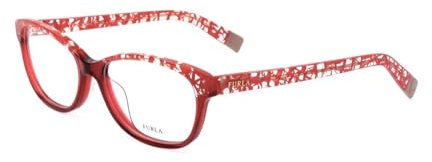 Furla VU4876 0WTS SHINY CRYSTAL/RED 53/16/ WOMAN Eyewear Frame