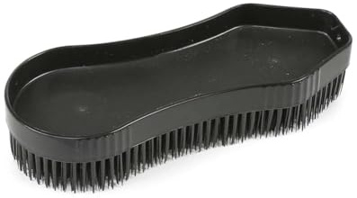 Shires Equestrian Ezi-Groom Detangler Brush (Black) Default Title