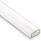 10 Stück SO-TECH® LED Profil-11 Weiß Aufbauprofil 2000 x 14 x 7 mm mit opaler Abdeckung