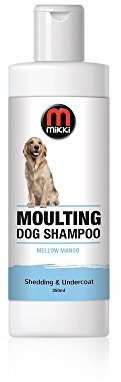 Mikki 6300232 Moulting Dog Grooming Shampoo, Fellwechsel-Hundeshampoo, 250 ml