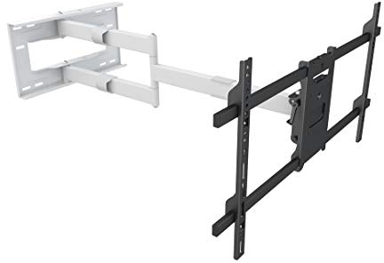 Multibrackets M Universal Long Reach Single Arm HD TV Wall Bracket for 42 inch - 75 inch - White