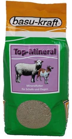 Top-Mineral Mineralfutter für Ziegen und Schafe 2,5 kg - deckt den Bedarf an Mengen- und Spurenelementen