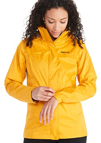 Marmot Wm's Precip Eco Jacket, Chaqueta para Mujer, Solar, L