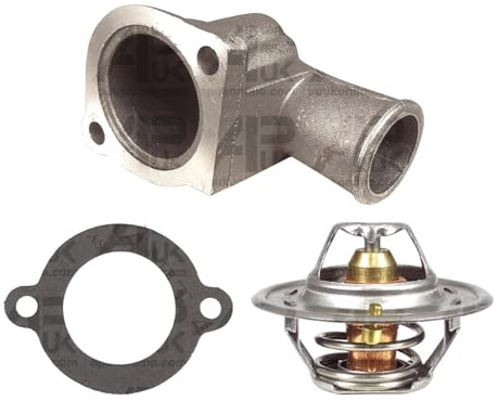 APUK 74 C Thermostat & Housing & Gasket Replacement for Ford 550 555 2000 2600 Tractor