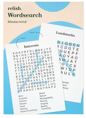 Relish Großdruck-Worträtsel – Demenz-Aktivität für Senioren | Großdruck-Worträtsel für Demenz & Alzheimer. Fördert Gedächtnis, Konzentration und kognitive Fähigkeiten.