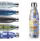 Ibili - Bouteille Isotherme Lisboa, 500 ml, Acier Inoxydable 18/10, Double Paroi, Réutilisable, Lisboeta