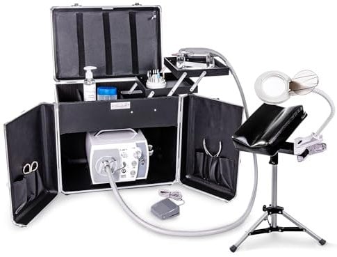 Fußpflege-Erstausstattung Set (Glamour Silber Metallic)