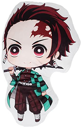 CosplayStudio Kimetsu no Yaiba Kuschel Kissen I Chibi Tanjiro Kamado Dekokissen I 30x40cm